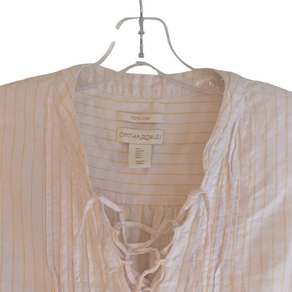 Cynthia Rowley Linen Tank Top - Picture 7 of 8